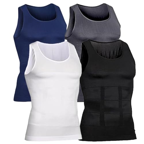 Shaperluv for Men, Shaperluv Tank 2.0 Mens Big and Tall