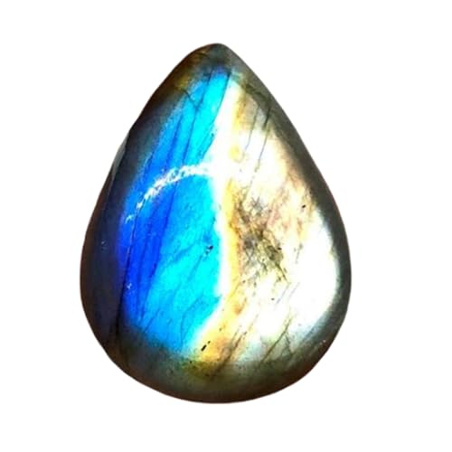 Labradorite poire naturelle pour remplacer une pierre de bague cassée