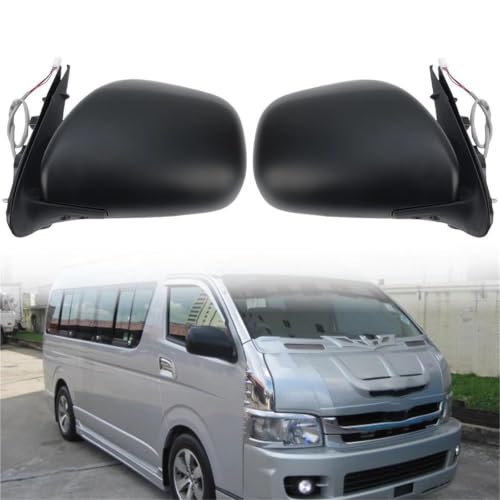Rétroviseur Hiace 200 gauche pliable manuel 3 broches pour utilitaire TRH KDH 2005-2013 - 2