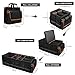 Car Trunk Organizer and Storage with Lid & Removable Leakproof Cooler Bag, Car Accessories 6 Removable Dividers for Custom Space, Collapsible Large Trunk Organizers Interior for SUV Sendan with Cover