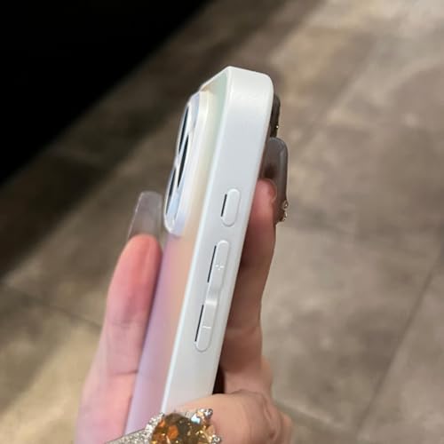 Coque de téléphone vert dégradé laser mat pour iPhone 16 Pro