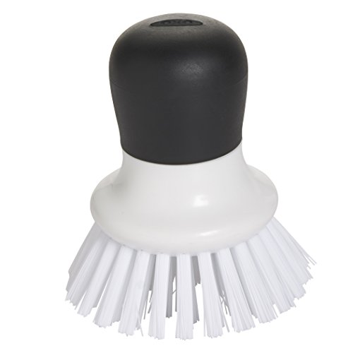 OXO Good Grips Safe for Ceramic Palm Brush,White,Set of 1