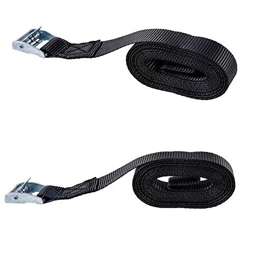 AIDNTBEO 5M Fivela Cam Cintos de Amarração 4 Peças, Alças de Carga Lugga Rack de Telhado Corda de Am