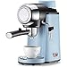Ekspres do kawy Ekspres do kawy, domowy automatyczny mały komercyjny automatyczny ekspres do kawy ze stali nierdzewnej z różdżką spieniacza mleka, odłączany lejek, łatwy w instalacji i czyszczeniu