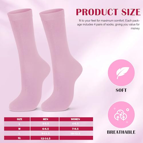 Image of 4 Pairs Silk Liner Socks Ultra-lightweight Hiking Liners Calf Sweat Absorption Socks for Adult