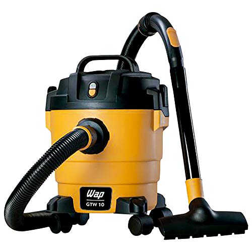 WAP Aspirador de Pó e Água GTW 10, Compacto, 10 Litros, com Mangu...