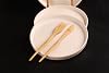 Bambum 6 Handmade 20 Cm White Pearl Cake Plate Set - Dessert Plate Set