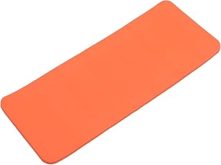 Orange Nbr Yoga Cushion for Knees and Elbows, Home Workout | Portable Reusable Support, Lightweight Nbr Build, Stretching Use, Suited for Planks and Ab Wheel Routines
