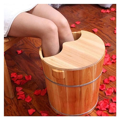 Tina de Madera Maciza para Pies Multicolor miniatura 5