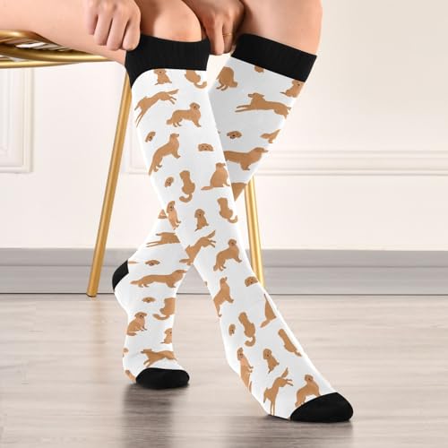 Image of Compression Socks for Women & Men, Knee High Socks for Circulation Medical Running Athletic Nurse Travel