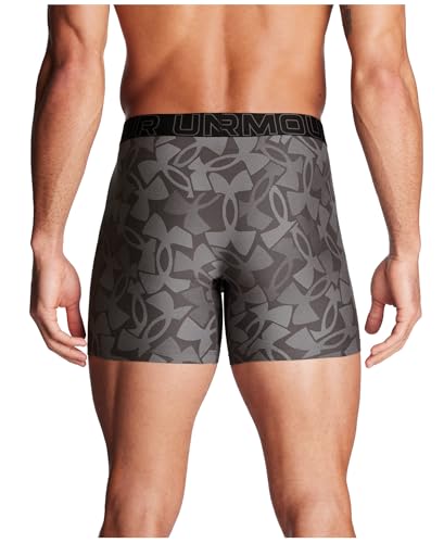 Image of Under Armour mens Multi-pack Performance Tech Boxerjock Brief, 6 inch Inseam, All-day Comfort & Soft