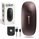 Canslab Ultrablade PRO Auto Stop Electric Can Opener - USB Rechargeable Can Opener for Kitchen for Senior with Arthritis- One touch Side Cut Can Opener, Smooth Edge, Handfree, Small Size, Coffee Brown