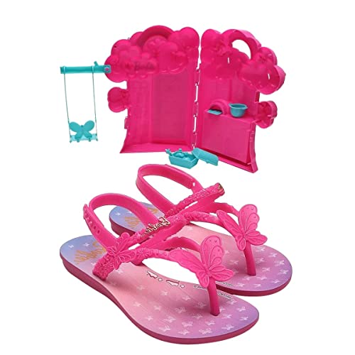 Barbie Casa NA Árvore Sandalia Rasteira, Meninas, ROSA/LILAS, 25