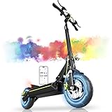 🎁【Trottinette électrique adulte puissante】Cette trottinette électrique adulte est équipée d’un moteur sans balais de 500 W (puissance maximale 800 W), capable de gravir facilement des pentes jusqu’à 30°.La vitesse maximale est limitée à 25 km/h (Vitesse maximale réglable), avec réglage de la vitesse via l’écran de contrôle, conformément à la réglementation en vigueur.Les 3 modes de vitesse et le régulateur de vitesse (cruise control) assurent une conduite confortable, idéale pour les trajets quotidiens comme pour les longues distances. Une trottinette électrique adultes performante et fiable.