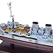 CHICHIYANG 1:1000 Scale United Kingdom HMS Hood Battle Cruiser Model Alloy Die-Cast Nautical Warship Miniature for Boat Enthusiasts