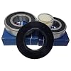 vm-doka Bearing Set Ball Bearing 6206 RS 6207 RS Shaft Seal 40.2 x 72 x 11/14 Compatible with Washing Machines AEG Electrolux