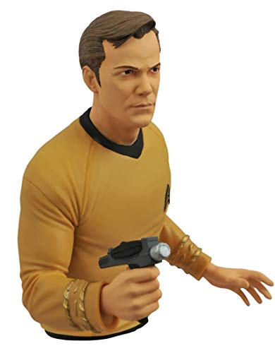 Diamond Select Toys Star Trek: The Original Series: Captain Kirk Vinyl Bust Bank;Star Trek