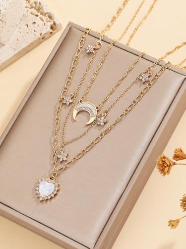 Charm Necklace Crystal Gothic Evening4