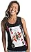 Ann Arbor T-shirt Co. Queen of Squats | Workout Athletic Gym Lifting Women's Flowy Muscle Tank Top-(GirlTank,M) Heather Black