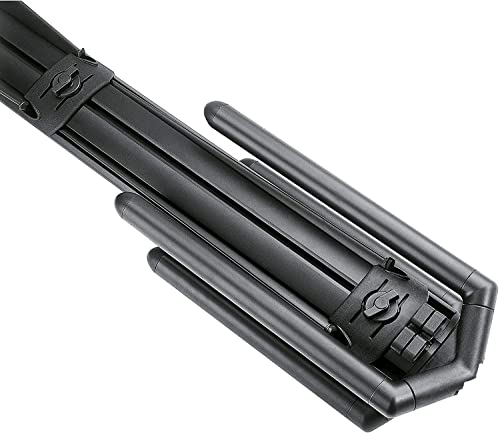 K&M 18860 Keyboardständer Spider Pro Schwarz - 4 Auflagenarme für 2 Instrumente, Säulenständer schräg, Gewindeanschluss