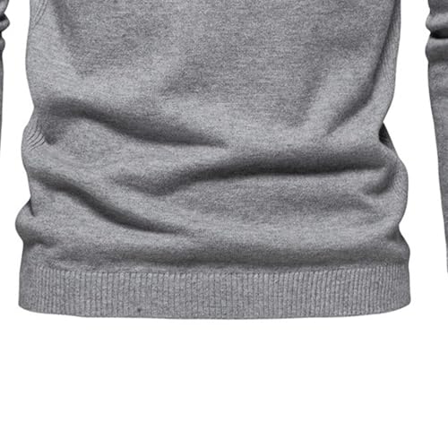 JEKE-DG Men's Knitted Slim Fit Long Sleeve Pullover Turtleneck Comfort Basic Sweater Casual Solid Fall Winter Sweaters3