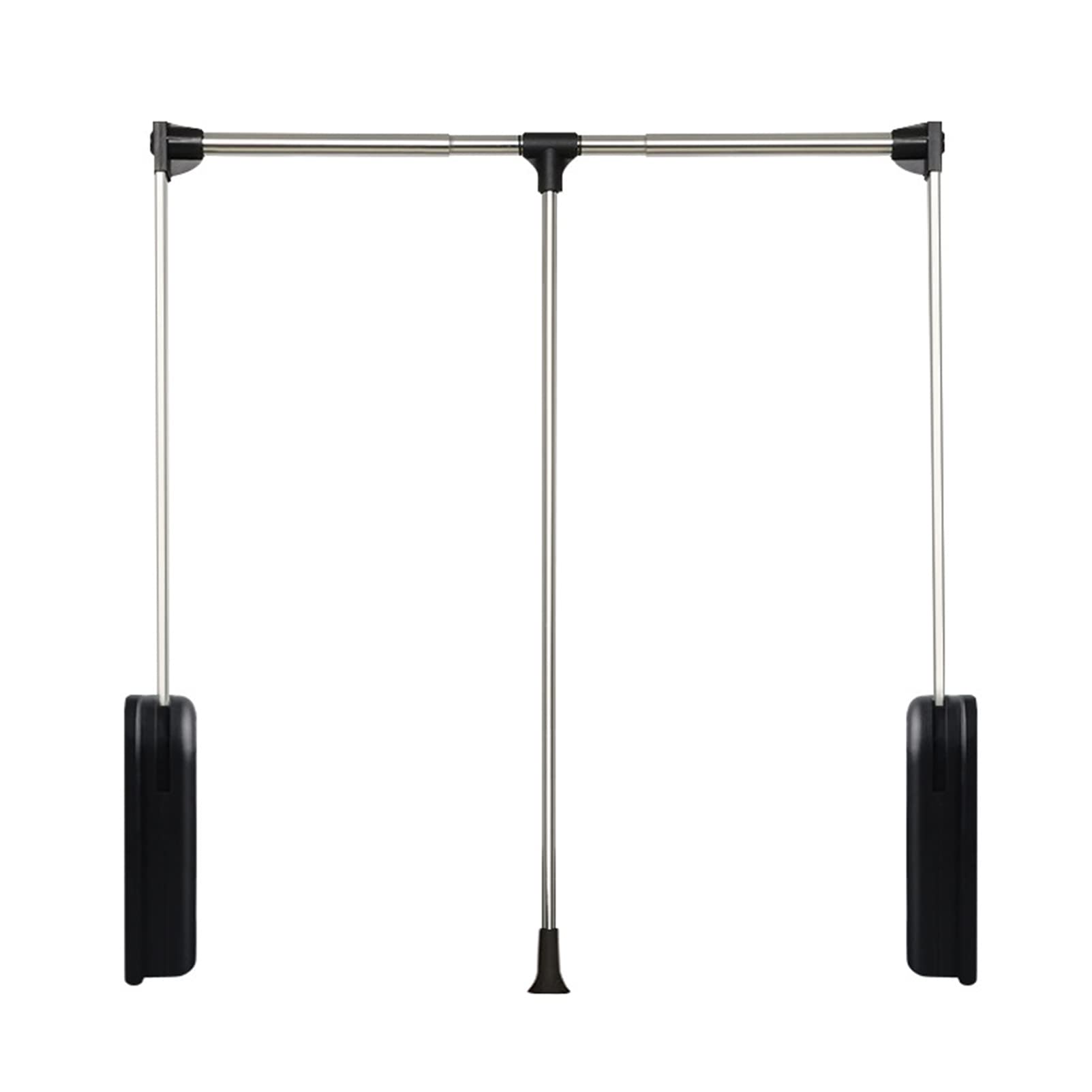 AYCDL Pull down Closet Rod Valet Rod for Closet, Adjustable Width Automatic Rebound for Closets and Wardrobes/66 * 89Cm/25.9 * 35In,66 * 89Cm/25.9 * 35In,51 * 66Cm/20 * 25.9In