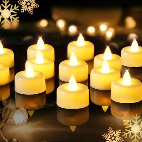 Velas a pilas seguras y duraderas para decoración de Navidad