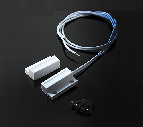 Image of 3 Sets MC 38 Mount Wired Door Window Sensor Magnetic Reed Switch Recessed Alarm Security System Normally Closed NC