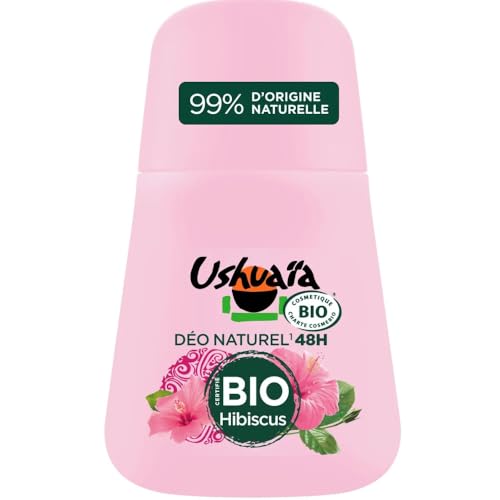 Déodorant Bio Ushuaïa Hibiscus 48h pour une fraîcheur naturelle au quotidien