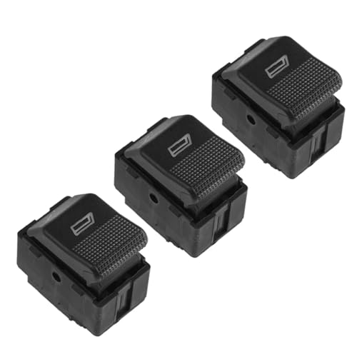 Commutateur de lève-vitre pour VW Polo 6X0959855B commande de fenêtre 3 pcs