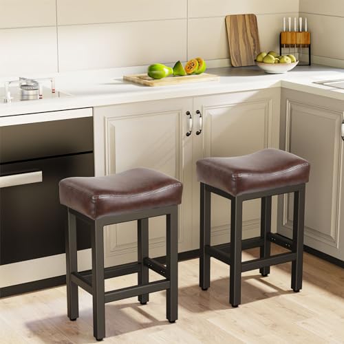 Raynesys P723314185590 Counter Height Bar Stools Set Of 2, 24 Inch Barstools thumb #5