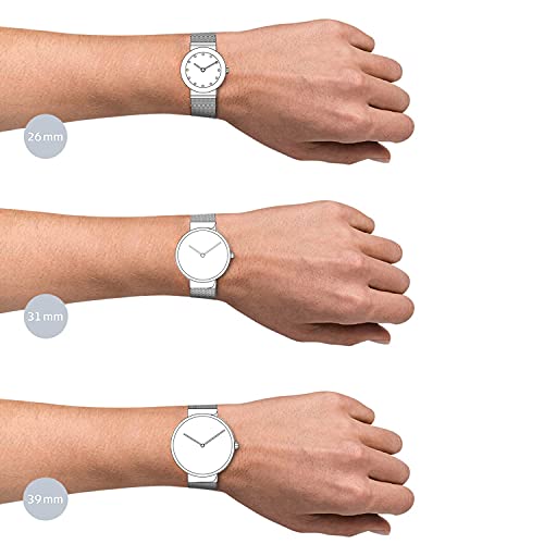 Bering Time | Women's Slim Watch 13426-265 | 26Mm Case | Classic Collection | Stainless Steel Strap | Scratch-Resistant Sapphire Crystal | Minimalistic - Designed In Denmark #TOP26