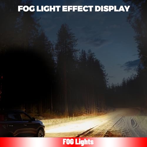 Image of Fog Light Bulbs Fit For Chevrolet Tahoe 2007-2015, 5202 High Performance Fog Lights Halogen Light Bulb, 6000K White Light, Pack of 2