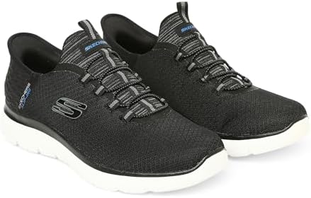 Skechers Summits High Range Hands Free Slip-Ins Black 7.5 D (M) | Image 1