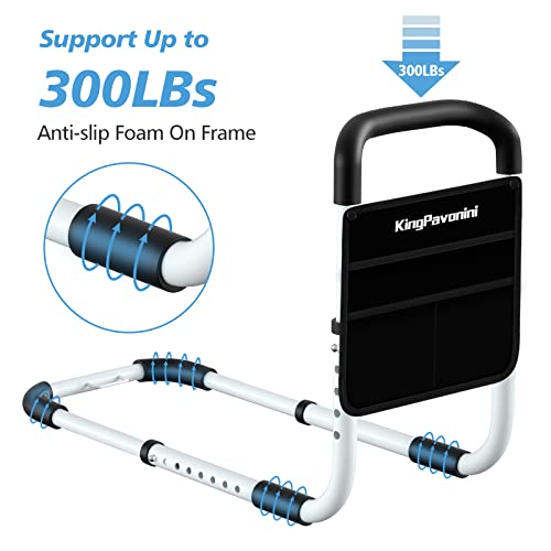 Bed Rail - Bed Rails For Elderly Adults - Medical Bed Support Bar Mobility Assistant With Free Storage Bag And Fixing Strap, Fit King, Queen, Full, Twin, Medium #TOP4