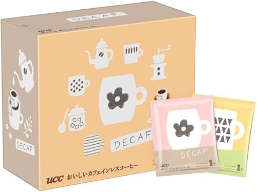 UCC おいしいカフェインレスコーヒー ドリップコーヒー 7g 50袋×2箱 デカフェ・ノンカフェイン ドリップ