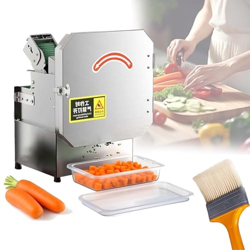 Trituradora Eléctrica Comercial para Verduras 200W Acero