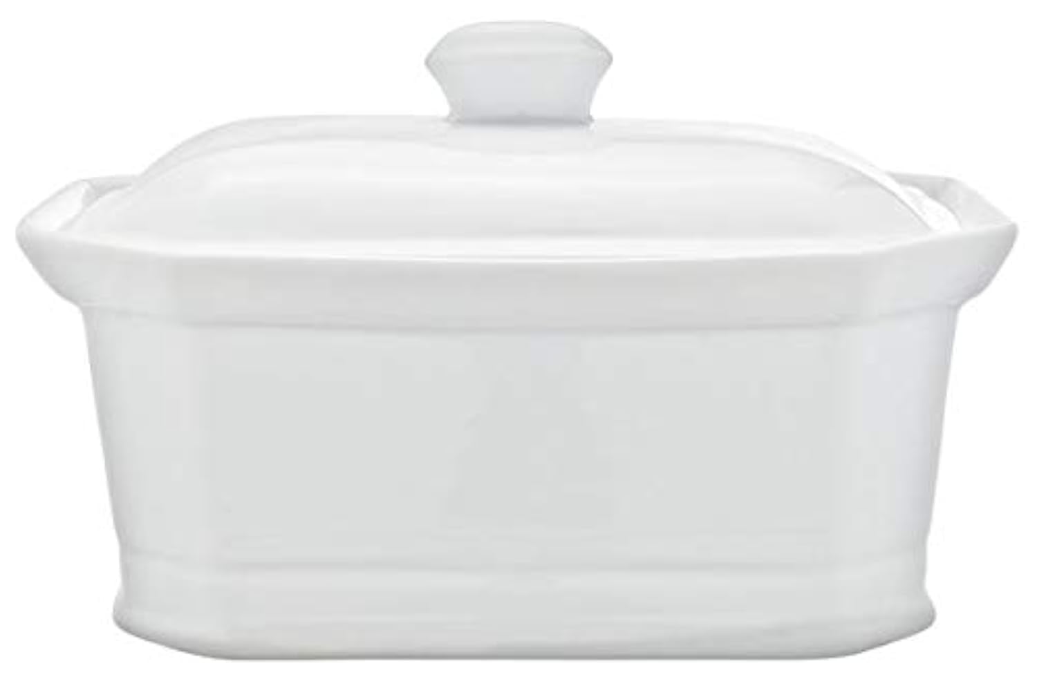 Cosy & Trendy RH46635 - Terrina con coperchio, in porcellana, 1 L, colore: Bianco