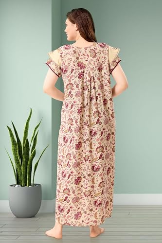 Image of Soulemo Women's Alpine Blended Printed Nighty 1635