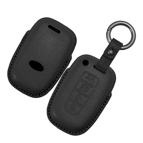 Funda de cuero para llave Hyundai Elantra y Kia Forte que evita arañazos