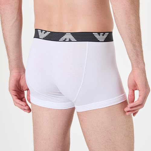 Emporio Armani Men's Textured Logo Band Trunk4