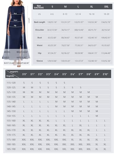 MAYFASEY Women's Sexy Elegant Long Sleeve High Split Mesh Ruched Formal Long Evening Party Maxi Dress with Cape3