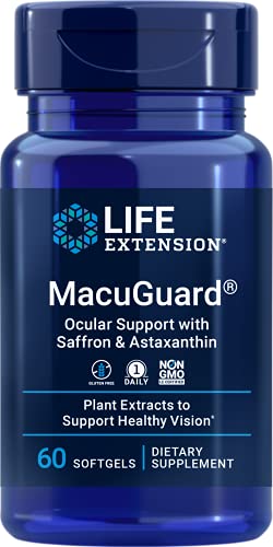 Life extension macuguard ocular support with saffron & astaxa…