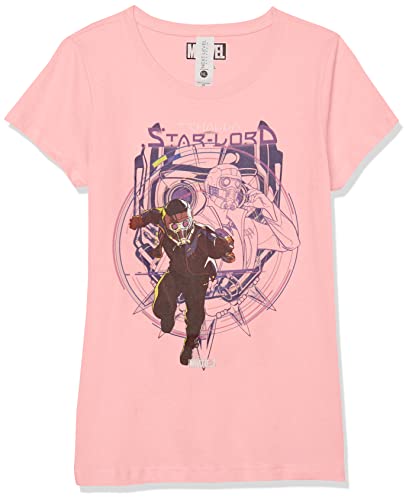 T-shirt fille Marvel rose Star-Lord vêtement coton geek taille L