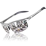 ★ NASE&FRÜHLINGSBEINE:Humanisiertes Design, Angenehm Zu Tragen, Die Rahmenbeine Können Nach Links und Rechts Gedehnt und Die Entsprechende Größe an die Gesichtsgröße Angepasst Werden. Das Federscharnierdesign Geeignet sich mit verschiedene Gesichtstype, wodurch das Tragen kein unangenehmes Gefühl zum Gesicht ausübt.