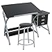 SUPER DEAL Adjustable Drafting Table Art & Craft Drawing Desk Craft Station Art Hobby Folding w/Stool and Drawers