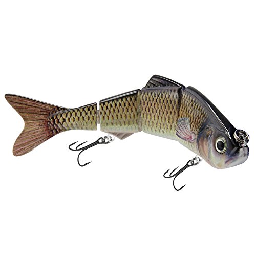 Poisson prédateur brochet et wells traqués avec ce set de 5 leurres spinnerbait