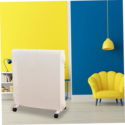 Funda de radiador y calentador de aceite PRETYZOOM en tela decorativa beige 7