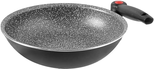 BRUNNER Alu Pentole Padella Wok Pirate Wok Pan à˜ 28 cm