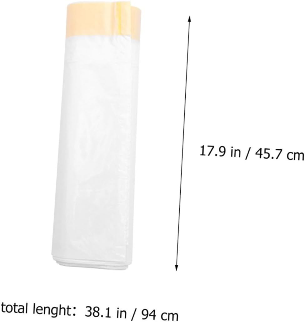 ORFOFE 2rolls Cat Litter Cleaning Bags Drawstring Pan Liners for Easy Cleanup Cat Litter Box Liners for Hassle Maintenance